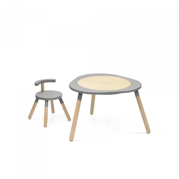 Table de jeu pour enfants mutable 2 gris tempête Stokke