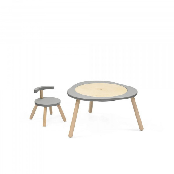 Table de jeu pour enfants mutable 2 gris tempête Stokke