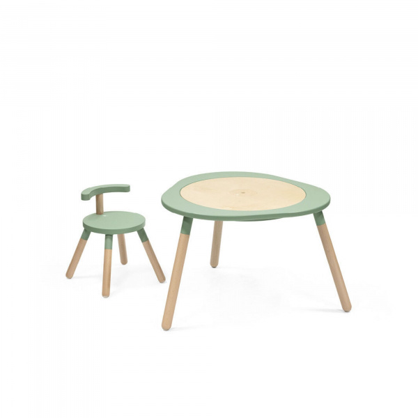 Table de jeu pour enfants mutable 2 vert trèfle Stokke