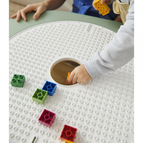 Sac de rangement à jouets pour table de jeu mutable v2 naturel Stokke
