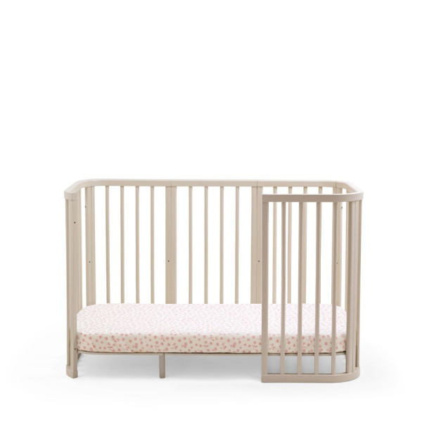 Drap housse lit nighti 60x120 cm wild rose berries Stokke