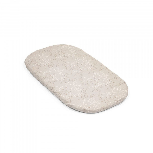 Lot de 2 draps housses pour matelas berceau snoozi Stokke