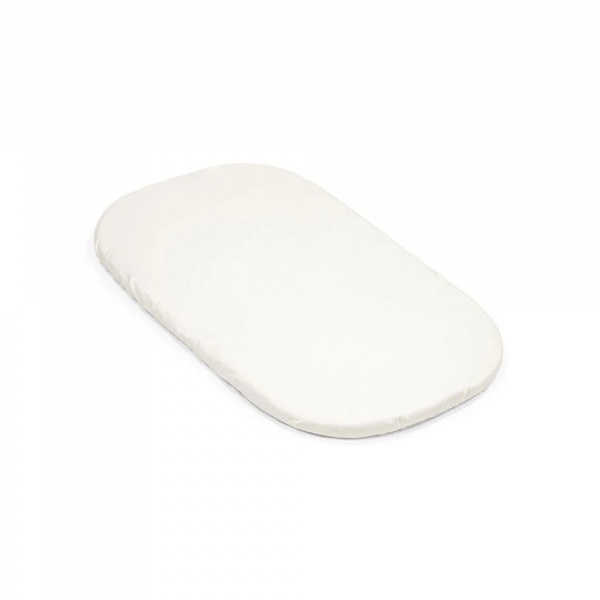 Lot de 2 draps housses pour matelas berceau snoozi Stokke