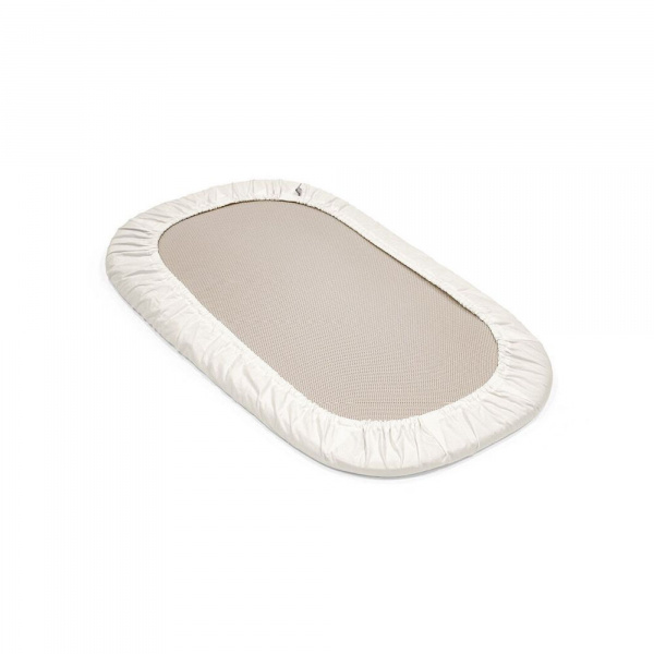 Lot de 2 draps housses pour matelas berceau snoozi Stokke