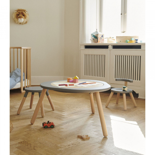 Chaise enfant mutable gris tempête Stokke