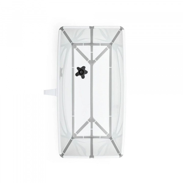 Pack baignoire flexi bath blanche + support à pieds Stokke