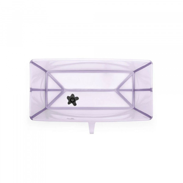 Pack baignoire flexi bath lavande + support à pieds Stokke