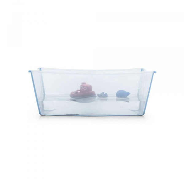Pack baignoire flexi bath ocean blue + support à pieds Stokke