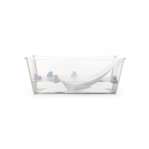 Baignoire flexi bath sandy beige + transat de bain Stokke