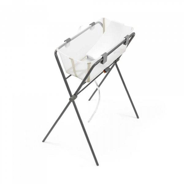Baignoire flexi bath sandy beige + transat de bain Stokke