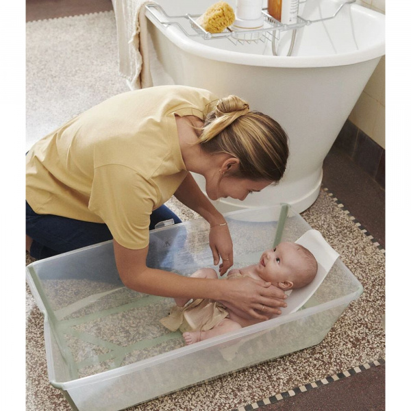 Baignoire bébé flexibath x large blanc Stokke