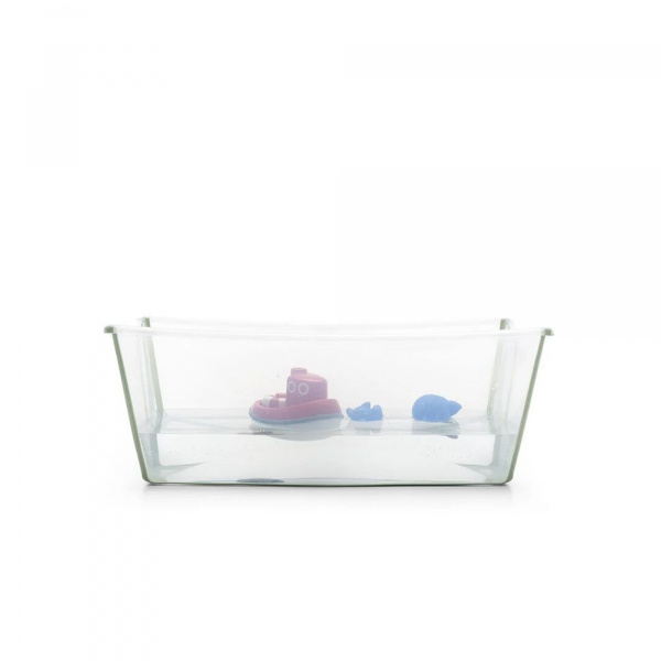 Baignoire bébé flexibath x large transparent vert Stokke