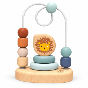Boulier bébé en bois lion Speedy monkey