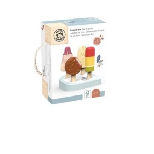 Bar à glaces en bois avec 4 glaces Speedy monkey
