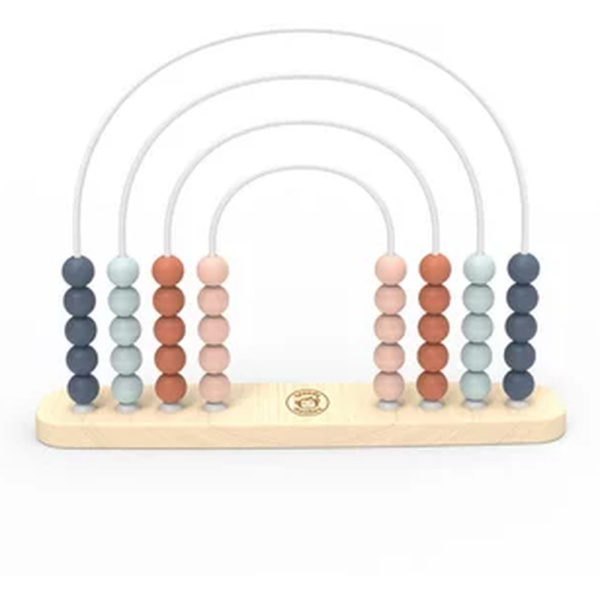 Boulier arc-en-ciel en bois Speedy monkey