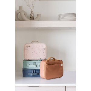Lunch bag isotherme en tissu recyclé rouille 3 sprouts
