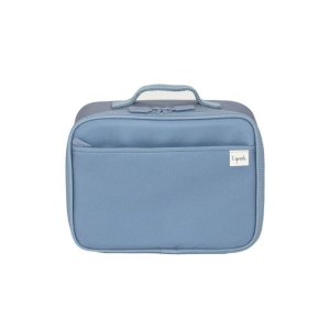 Lunch bag isotherme en tissu recyclé bleu 3 sprouts