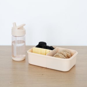 Lunch box en plastique recyclé sable 3 sprouts