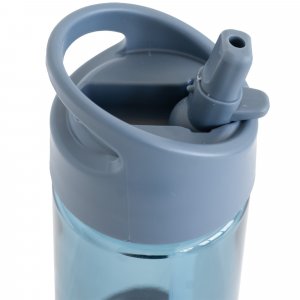 Gourde en plastique recyclé bleu 3 sprouts