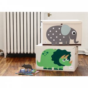 Coffre à jouets hippo 3 sprouts