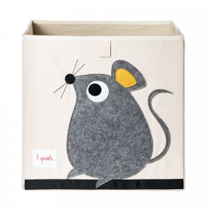 Cube de rangement souris 33 x 33 cm 3 sprouts