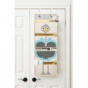 Bibliothèque murale enfant autruche 3 sprouts