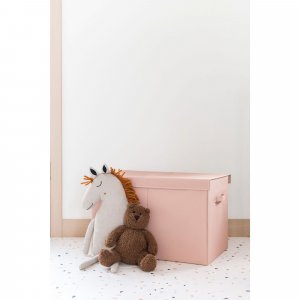 Coffre à jouets uni argile 3 sprouts