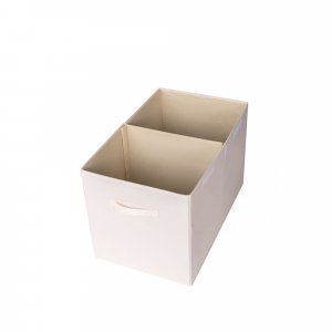 Coffre à jouets uni crème 3 sprouts