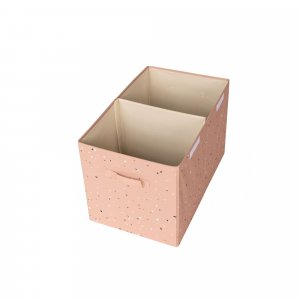 Coffre à jouets terrazzo argile 3 sprouts