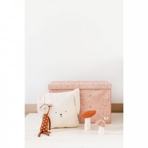 Coffre à jouets terrazzo argile 3 sprouts