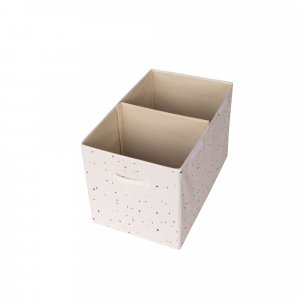 Coffre à jouets terrazzo crème 3 sprouts