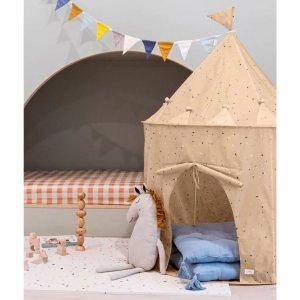 Tente en tissu enfant terrazzo argile 3 sprouts