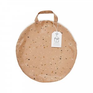 Tente en tissu enfant terrazzo argile 3 sprouts