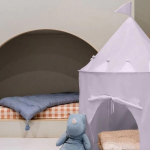 Tente en tissu enfant mauve 3 sprouts