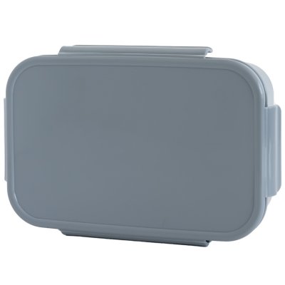 Lunch box en plastique recyclé bleu