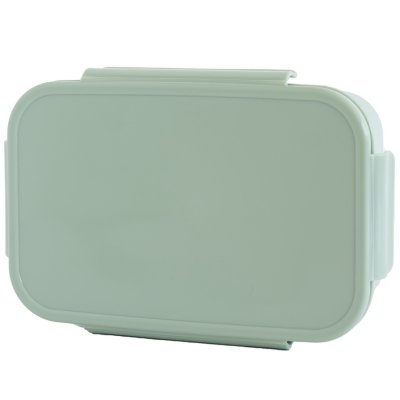 Lunch box en plastique recyclé vert