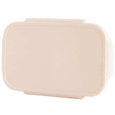 Lunch box en plastique recyclé sable