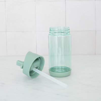 Gourde en plastique recyclé vert