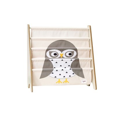 Bibliothèque enfant chouette