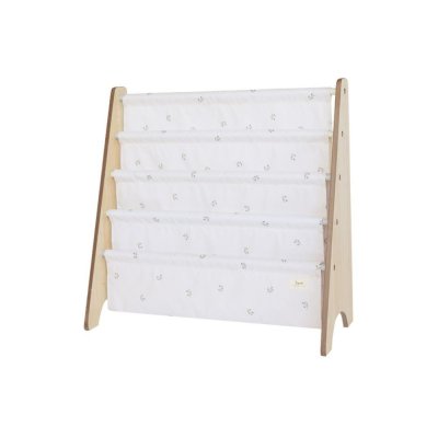 Bibliothèque enfant myrtilles taupe