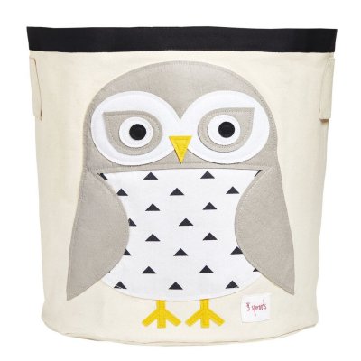 Sac à jouets chouette