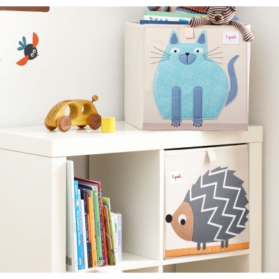 Cube de rangement yéti 33 x 33 cm