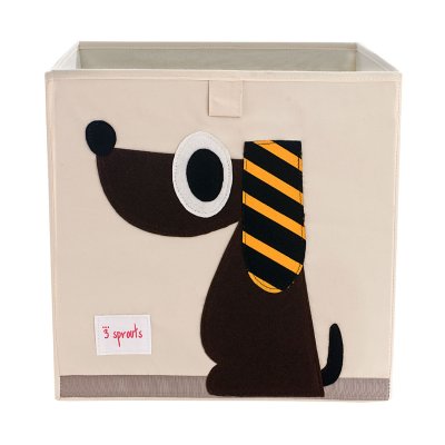 Cube de rangement chien 33 x 33 cm