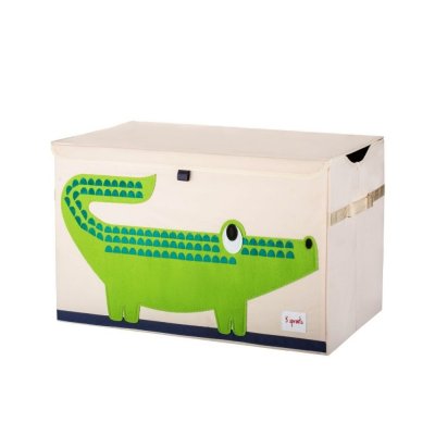 Coffre à jouets crocodile