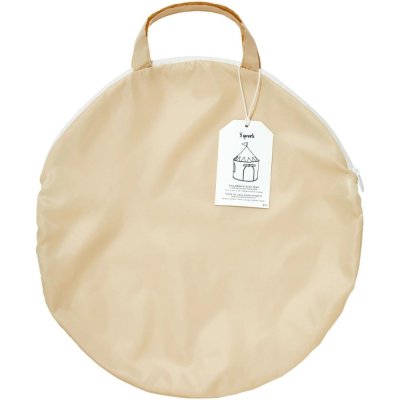 Tente en tissu enfant crème