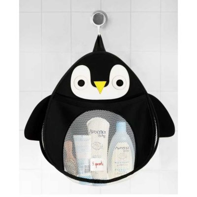 Filet de rangement pour le bain pingouin