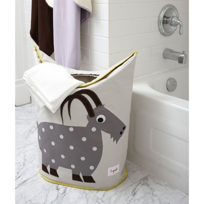 Panier à linge lion