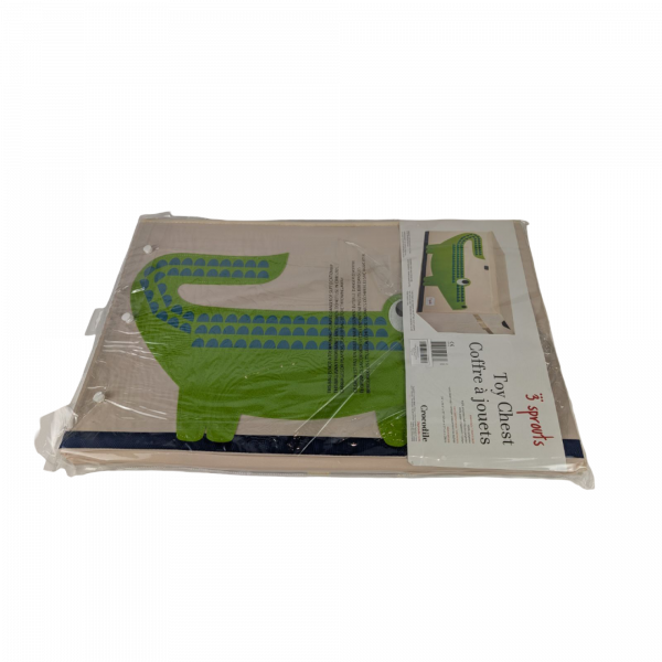 Les imparfaits - coffre à jouets crocodile 3 sprouts