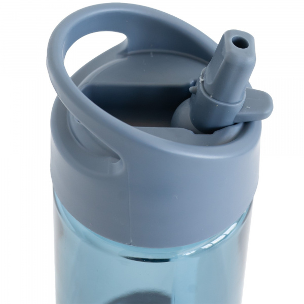 Gourde en plastique recyclé bleu 3 sprouts