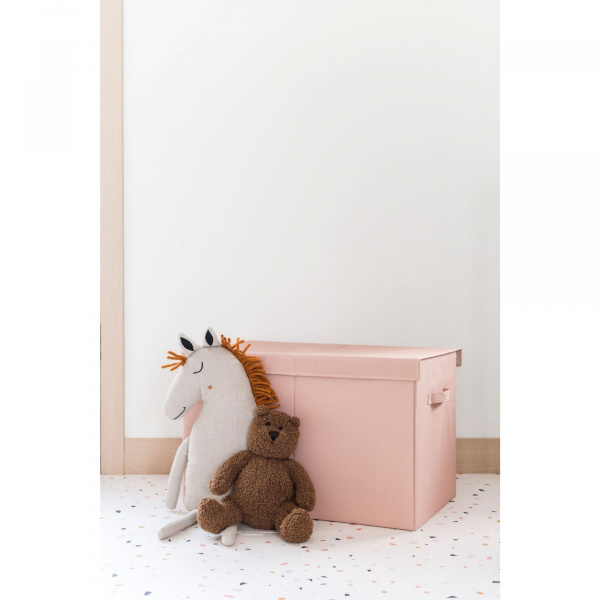 Coffre à jouets uni argile 3 sprouts